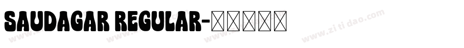 Saudagar Regular字体转换